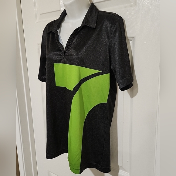 7-Eleven Polo No Button Women's Work Uniform Shirt Size Medium - Picture 4 of 9